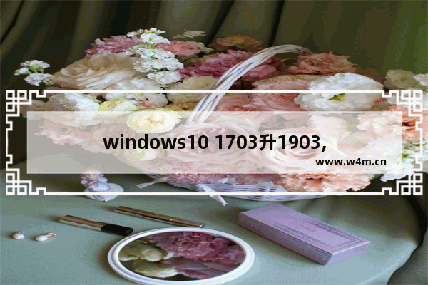 windows10 1703升1903,win101607怎么升级1903