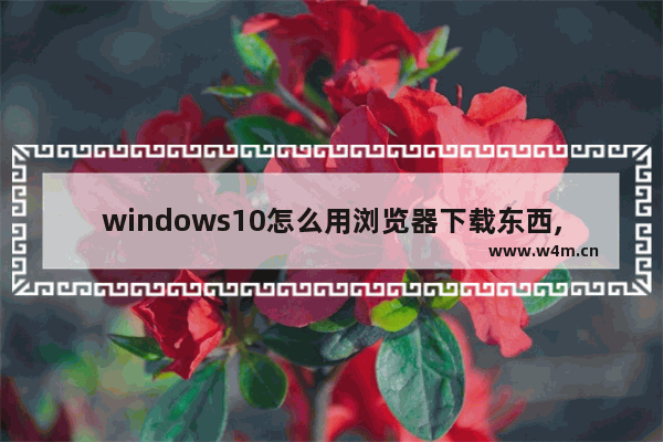 windows10怎么用浏览器下载东西,win10在浏览器下载的软件怎么安装